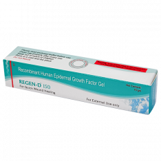 Эпидермальный фактор роста препарат Regen-D 150мкг/г гель 15г